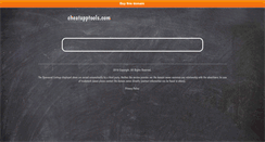 Desktop Screenshot of cheatapptools.com